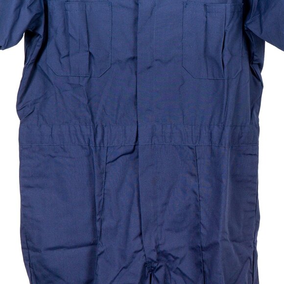 JCPenney VTG Big Mac Coveralls 46 Men Penn-Prest Mechanics Jumpsuit Short Sleeve - Picture 3 of 7